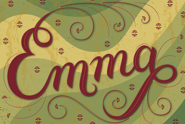 Lettering piece "Emma" cover